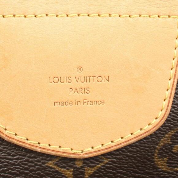 LOUIS VUITTON Brown Monogram Leather Shoulder Bag - Picture 5 of 11
